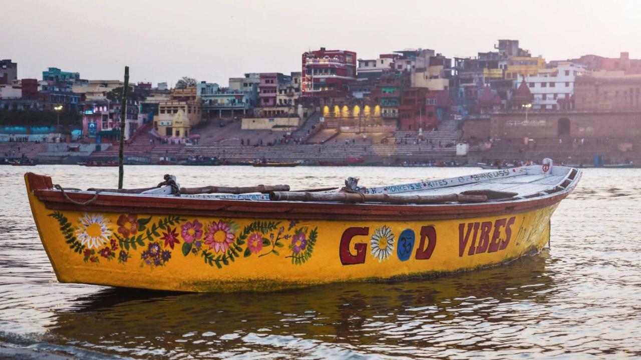 Good Vibes Hostel Benares Buitenkant foto